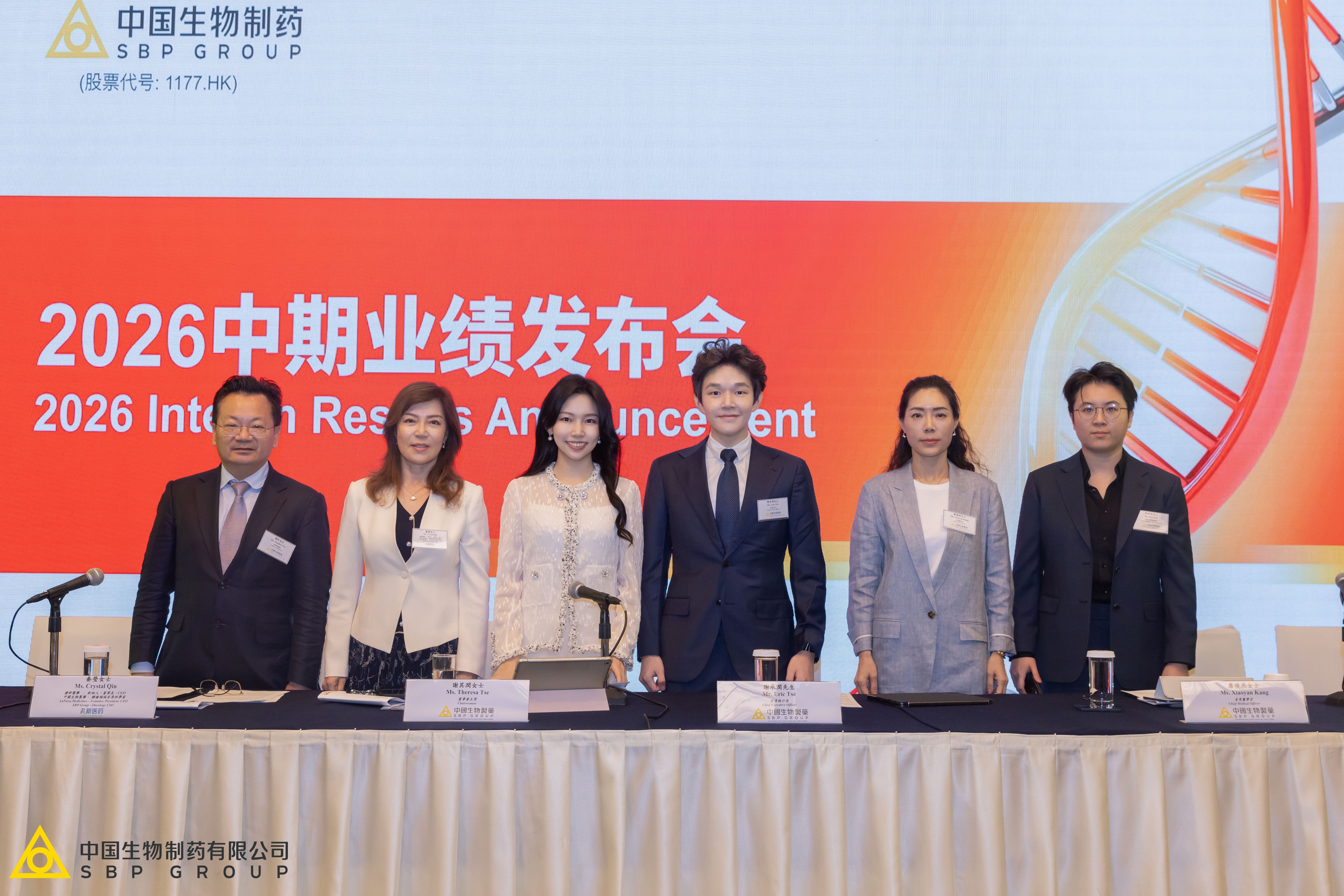 中国生物制药2026中期业绩双位数强势增长,SBP Group品牌焕新开启全球化新阶段